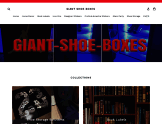 giant-shoe-boxes.myshopify.com screenshot