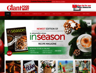giantfoodmart.com screenshot