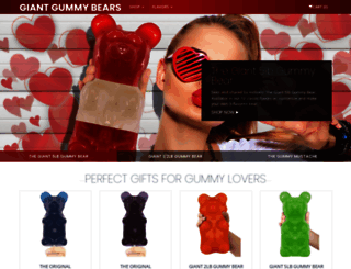 giantgummybears.com screenshot
