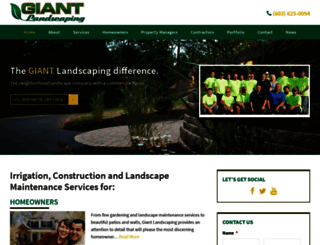 giantlandscaping.net screenshot