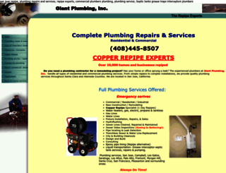 giantplumbinginc.com screenshot