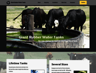 giantrubberwatertanks.com screenshot