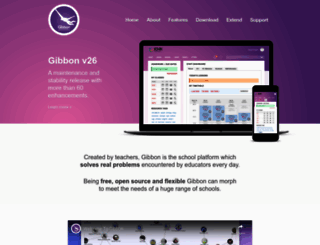 gibbonedu.org screenshot