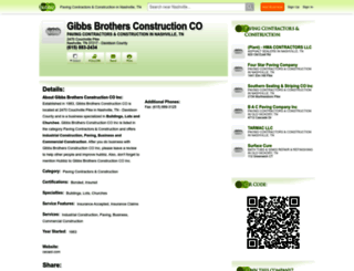 gibbs-brothers-construction-co-inc.hub.biz screenshot