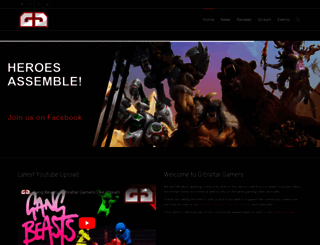 gibraltargamers.com screenshot