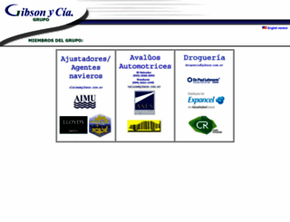 gibson.com.sv screenshot