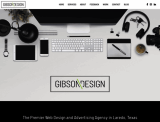 gibsonads.com screenshot