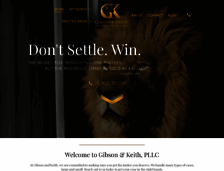 gibsonandkeith.com screenshot