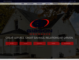 gibsoninsgroup.com screenshot