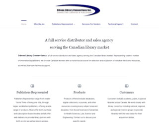 gibsonlibraryconnections.ca screenshot