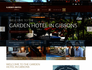 gibsonsgardenhotel.com screenshot
