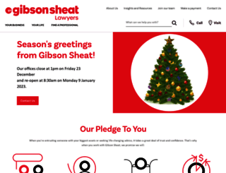 gibsonsheat.com screenshot