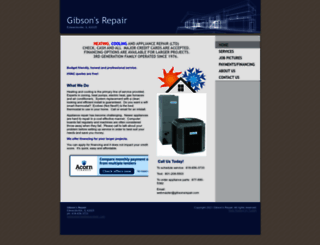 gibsonsrepair.com screenshot