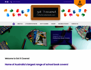 gicbookcovers.com.au screenshot