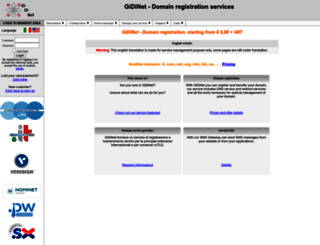 gidinet.com screenshot