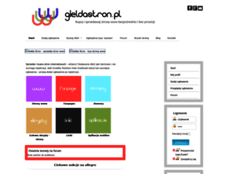 gieldastron.pl screenshot