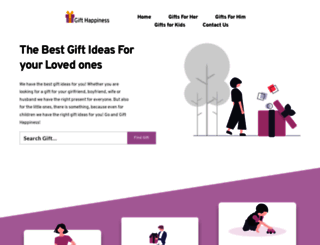 gift-happiness.com screenshot