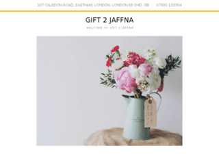 gift2jaffna.com screenshot