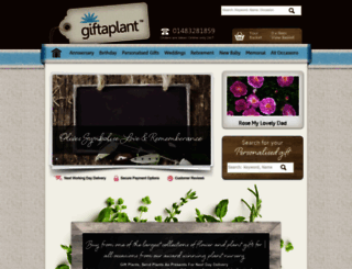 giftaplant.co.uk screenshot