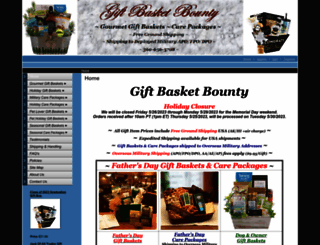 giftbasketbounty.com screenshot