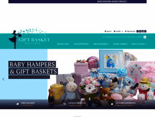 giftbasketboutique.com.au screenshot