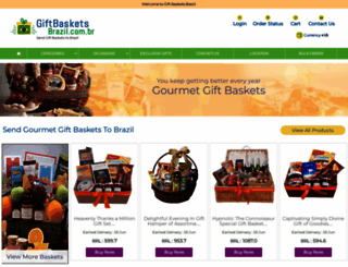 giftbasketsbrazil.com.br screenshot