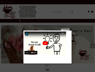 giftbasketsmexico.com screenshot