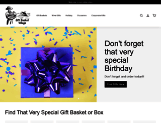 giftbasketvillage.com screenshot
