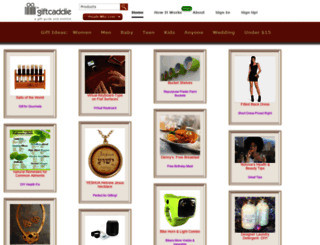giftcaddie.com screenshot