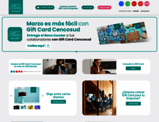 giftcard.cl screenshot