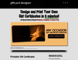 giftcarddesigner.com screenshot