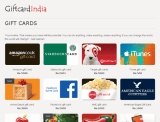 giftcardindia.net screenshot