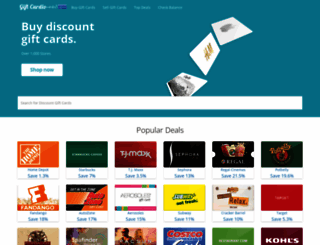 giftcardio.com screenshot