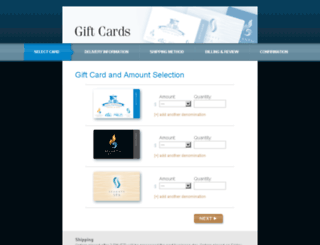 giftcards.theseagatehotel.com screenshot