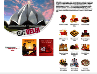 giftdelhi.com screenshot