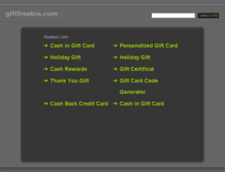 giftfreebie.com screenshot