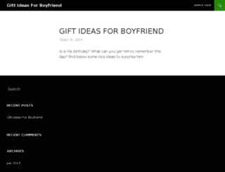 giftideas-forboyfriend.net screenshot