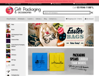 giftpackaging.com.au screenshot
