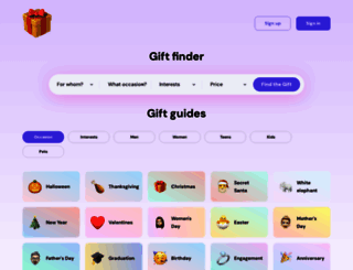 giftscoach.com screenshot