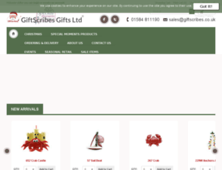 giftscribes.co.uk screenshot
