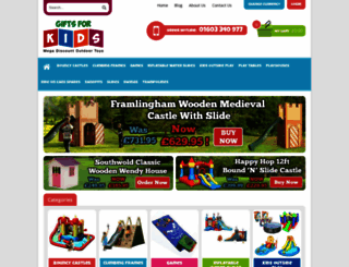 giftsforkidsonline.co.uk screenshot