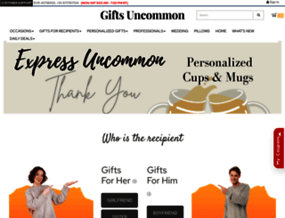 giftsuncommon.com screenshot