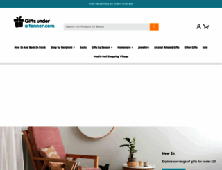 giftsunderatenner.com screenshot