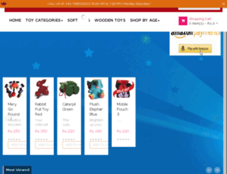 gifttoys.co.in screenshot