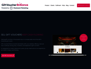giftvoucherbrilliance.co.uk screenshot