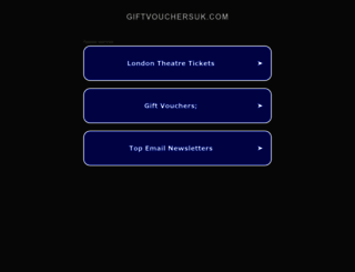 giftvouchersuk.com screenshot