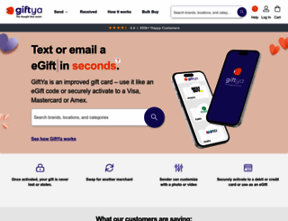 giftya.com screenshot