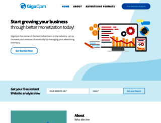 gigacpm.com screenshot