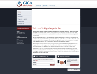 gigaimports.info screenshot