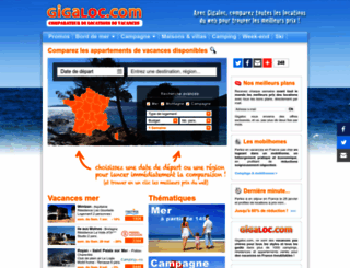 gigaloc.com screenshot